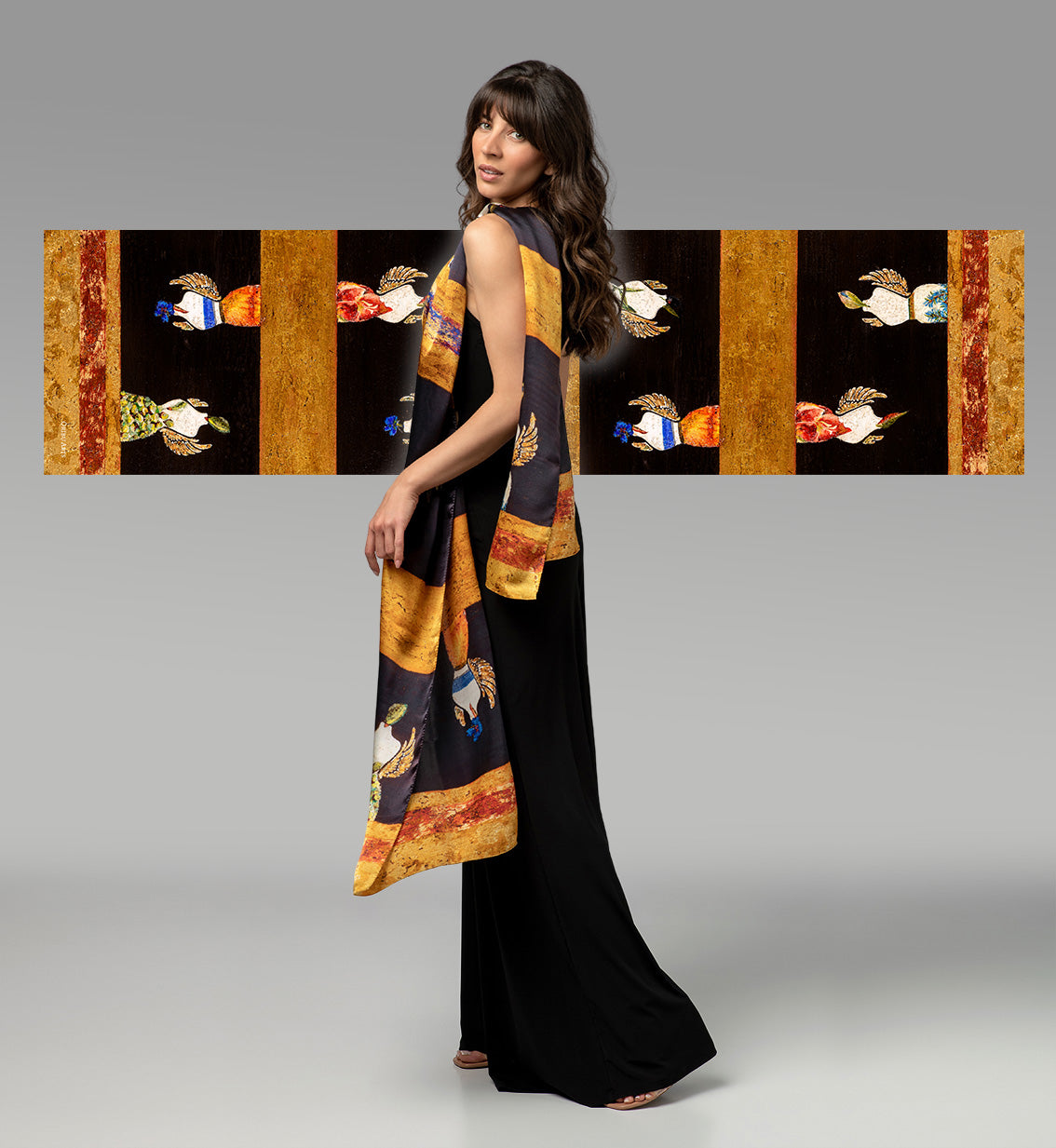 TRANSFORMATION - ORGANIC SILK SCARF