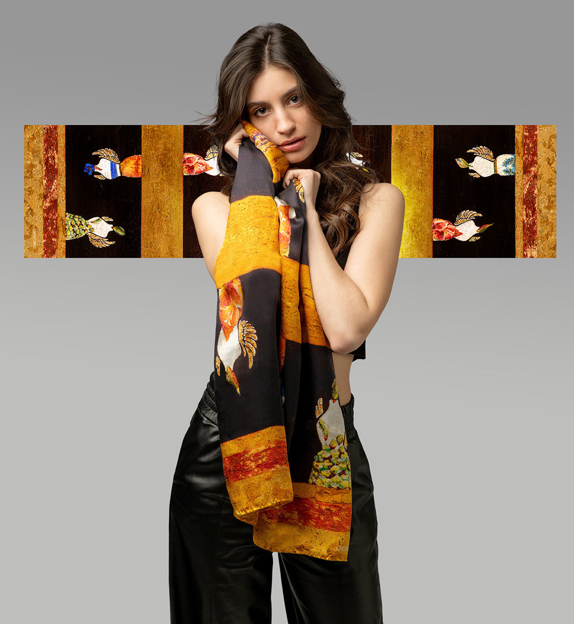 TRANSFORMATION - ORGANIC SILK SCARF