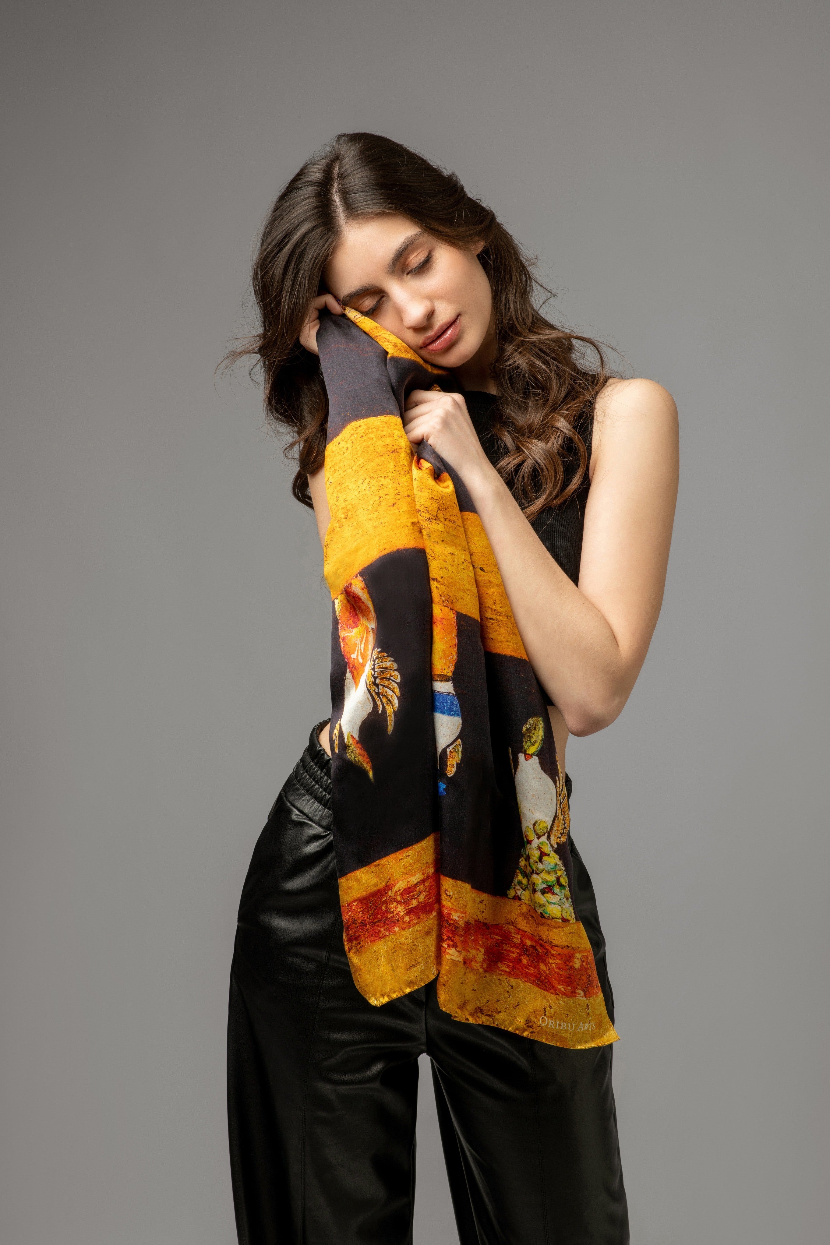 TRANSFORMATION - ORGANIC SILK SCARF